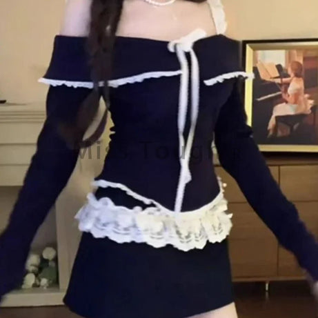 Midnight Lace Elegance Set