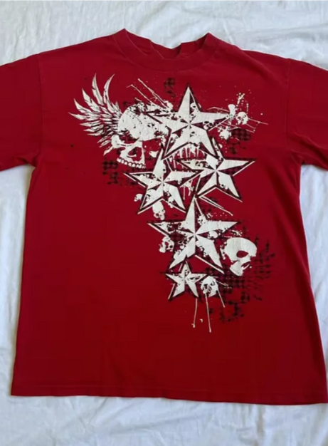 Rebel Stars Graphic T-Shirt