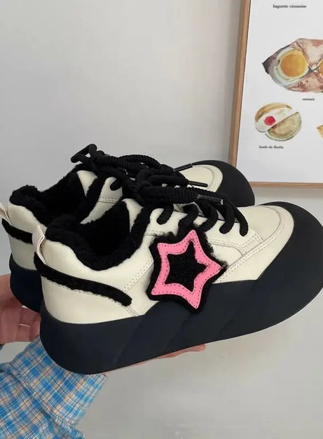 Cosmic Charm Platform Sneakers