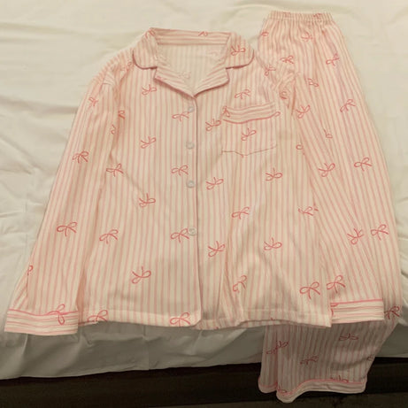Sweet Bow Dream Pajama Set
