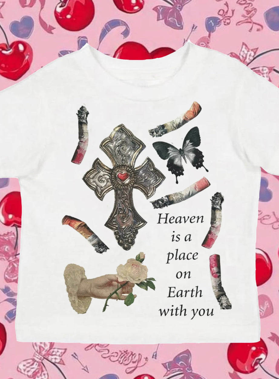 Heavenly Sinner Graphic T-Shirt