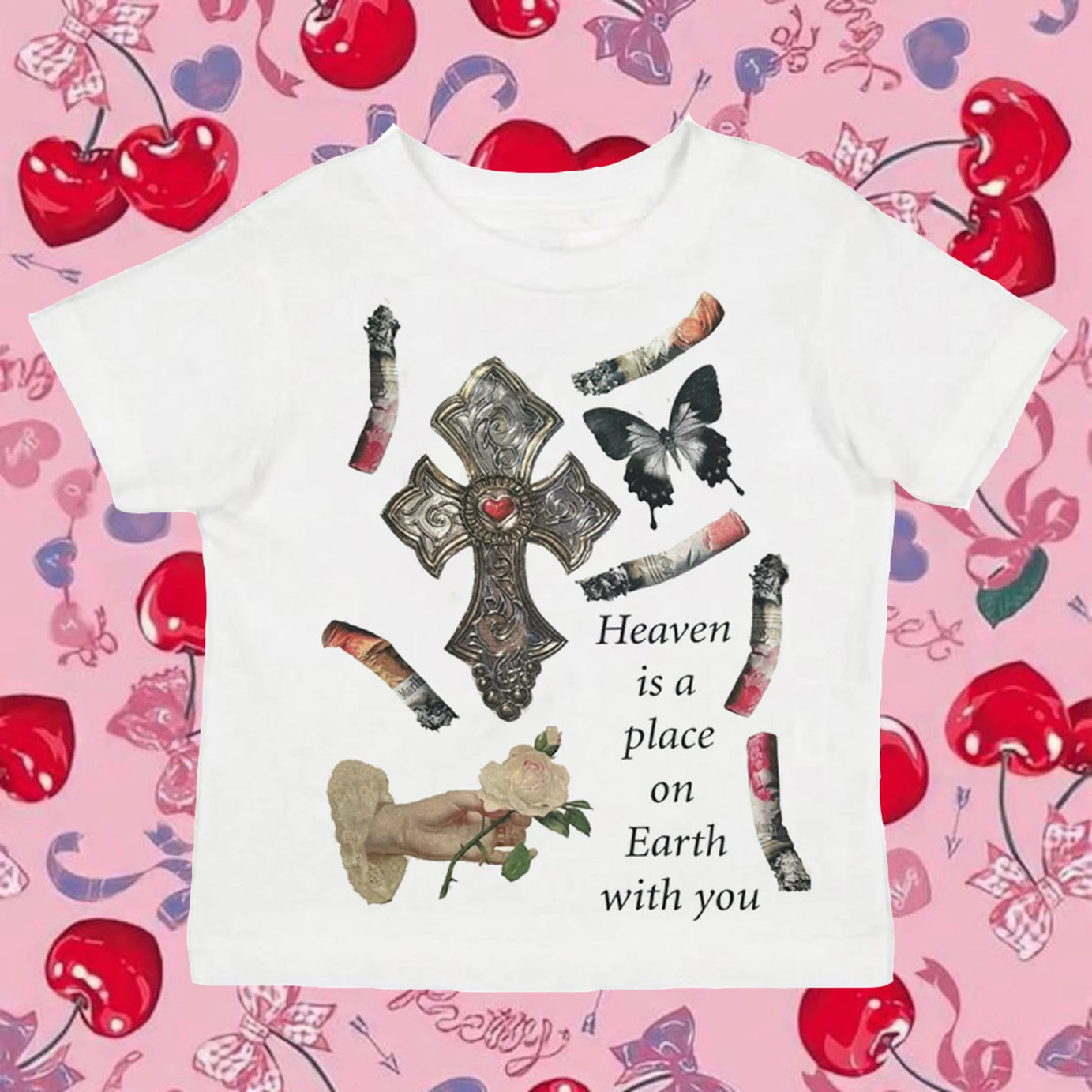 Heavenly Sinner Graphic T-Shirt