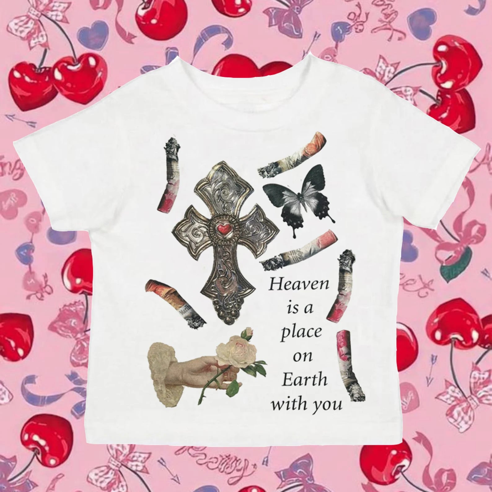 Heavenly Sinner Graphic T-Shirt