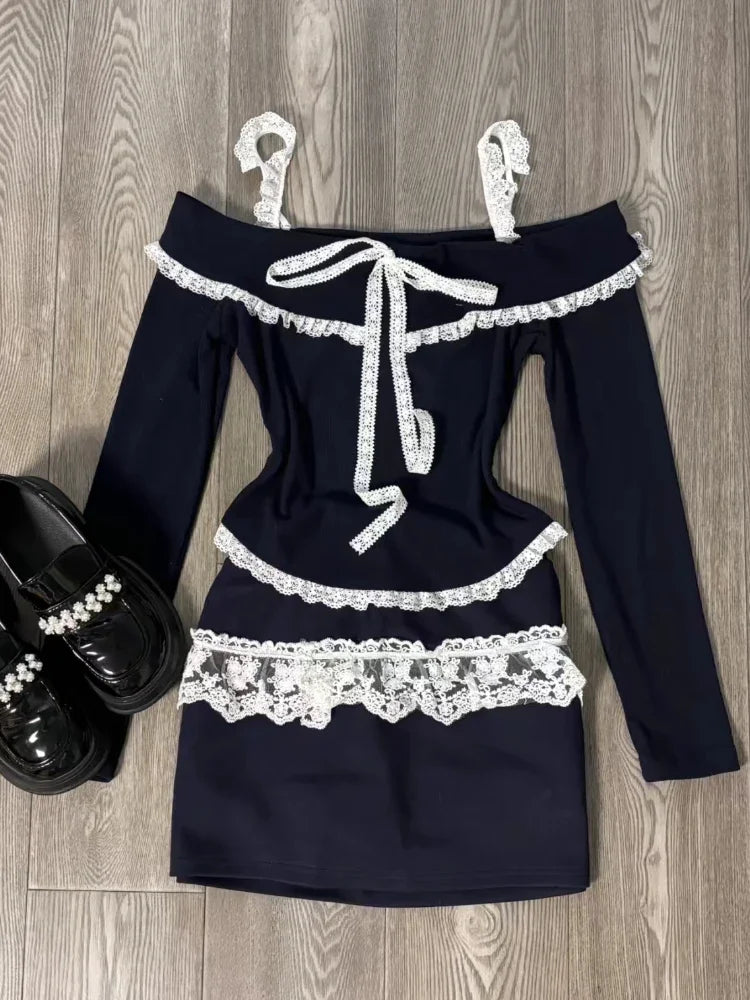 Midnight Lace Elegance Set