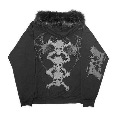 Venom Spire Fur Hoodie