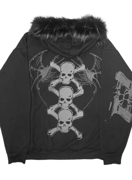 Venom Spire Fur Hoodie