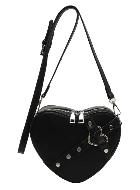 Punk Love Nitad Axelväska