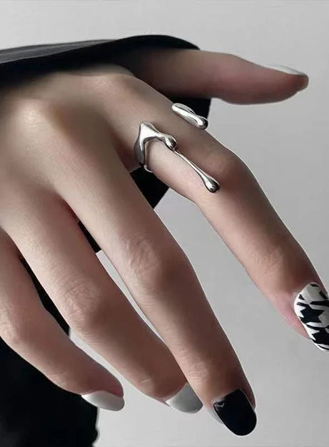 Liquid Metal Open Ring
