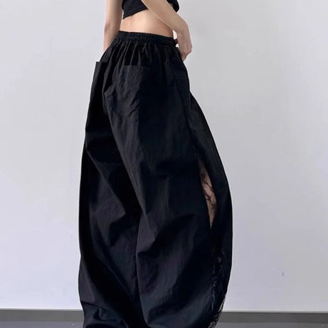 Angel Flow Lace Panel Pants