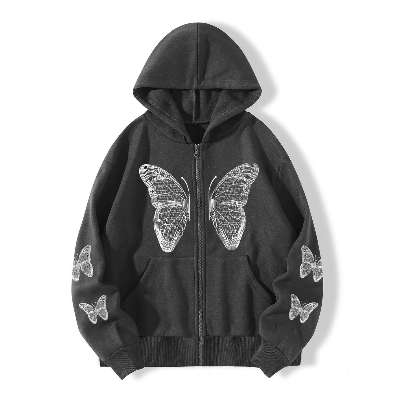 Shadow Flutter Butterfly Hoodie
