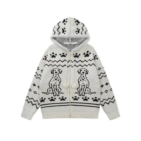 Dalmatian Dream Knit Jacket