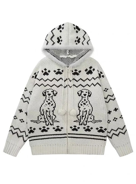 Dalmatian Dream Knit Jacket