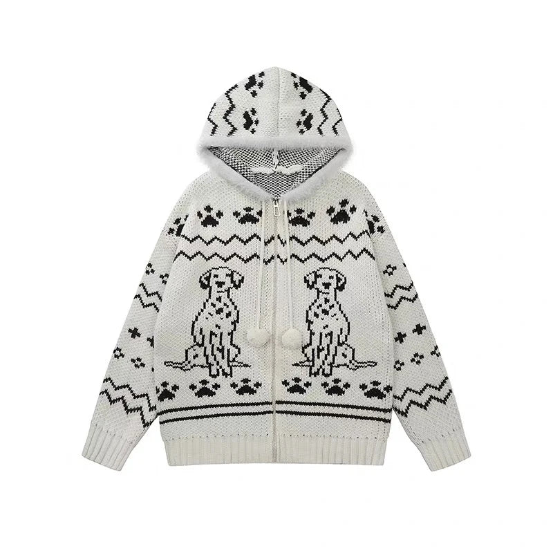Dalmatian Dream Knit Jacket