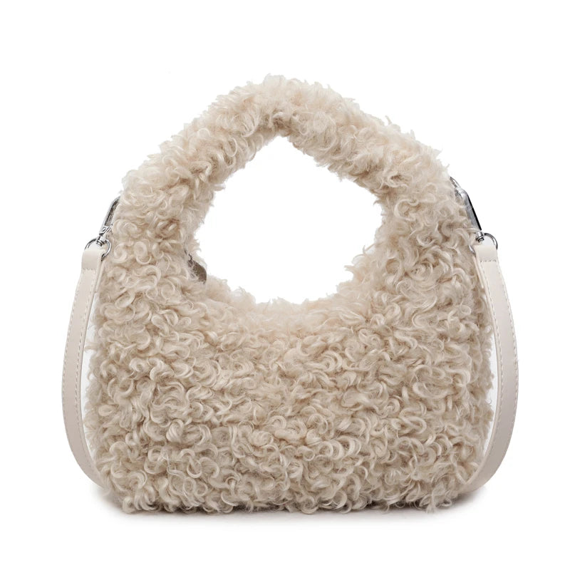 Plush Sweet Shoulder Bags