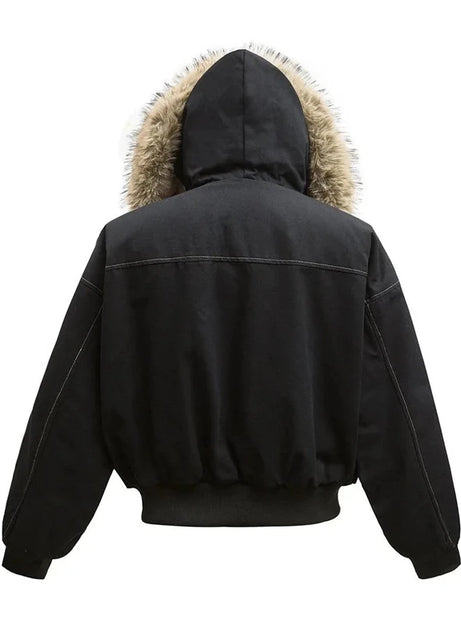 Winter Drift Kunstpelzjacke