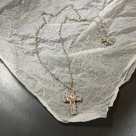 Dark Charm Layered Necklace Set