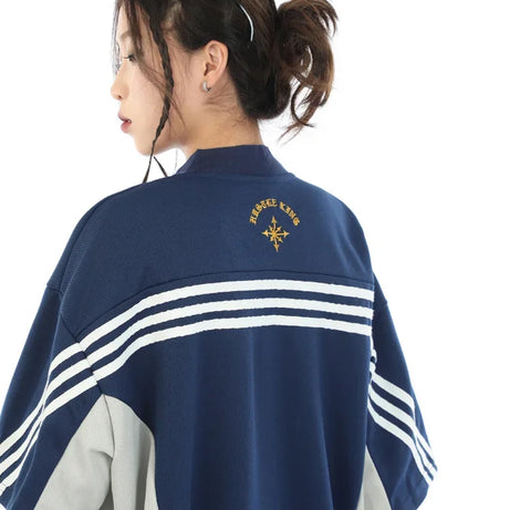 Oversized Varsity Sport Jersey Top