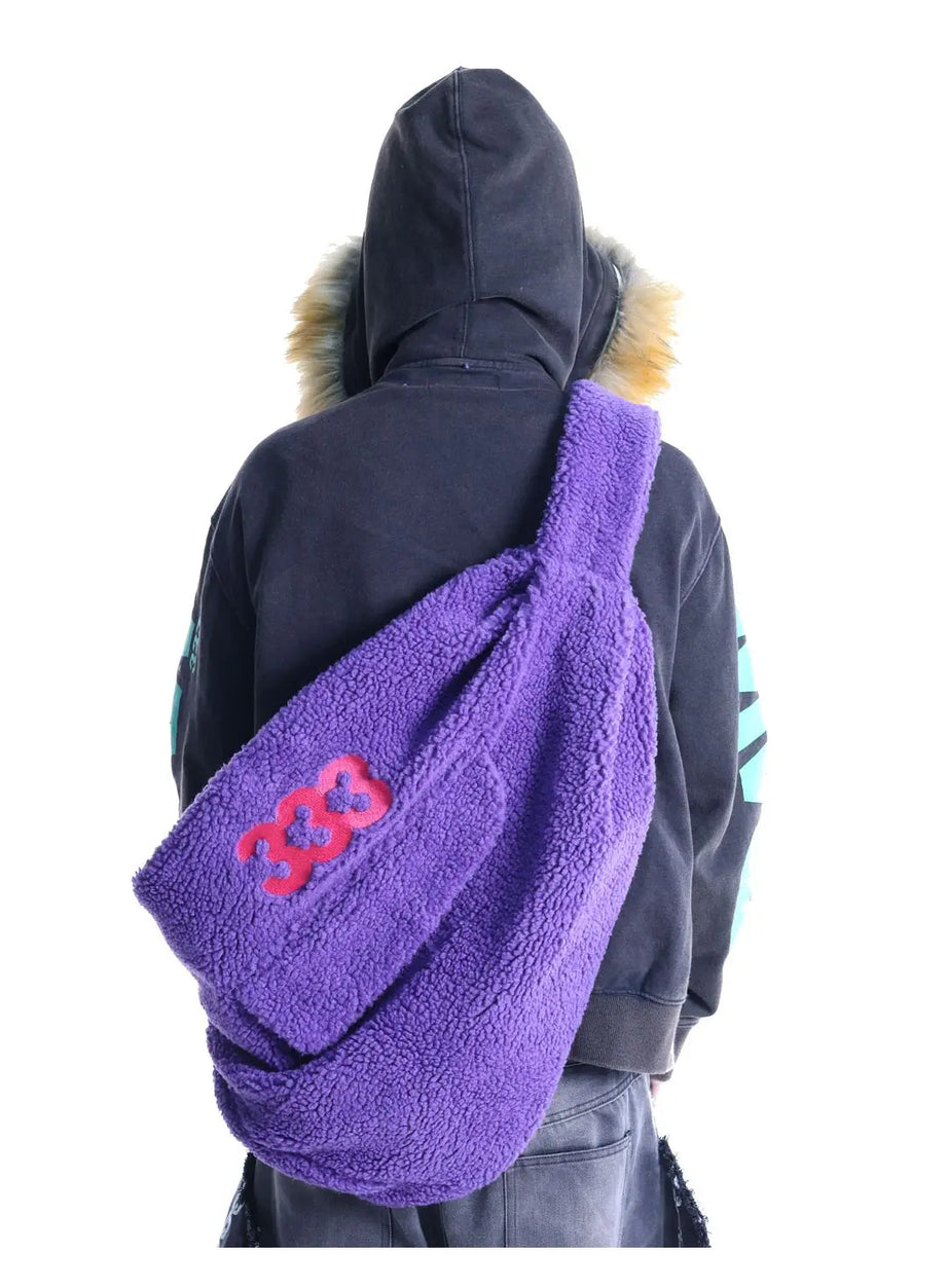 Fuzzy Dreamcore Slouch Bag