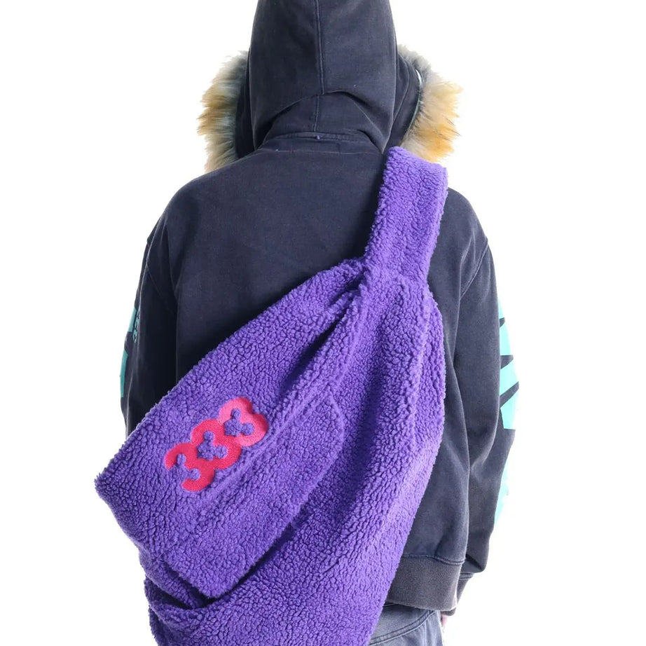 Fuzzy Dreamcore Slouch Bag
