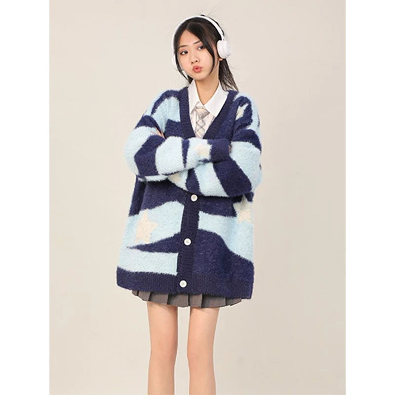 Celestial Wave Cozy Cardigan