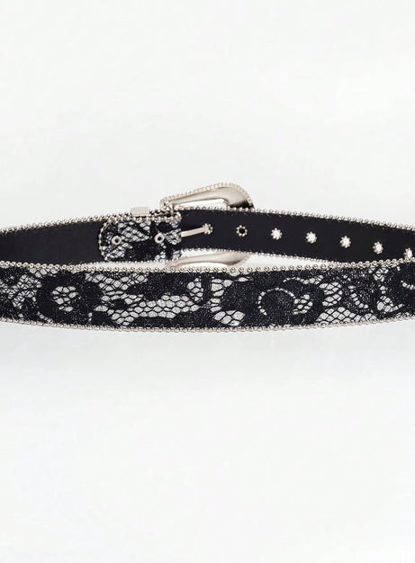 Midnight Lace Western Belt