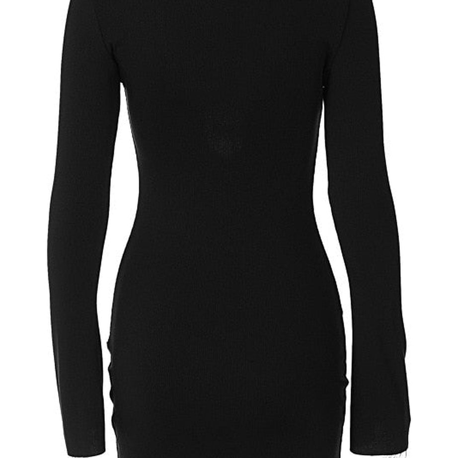 Y2k Baddie Bandage Black Mini Dress