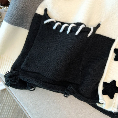 Stellar Patchwork Cardigan