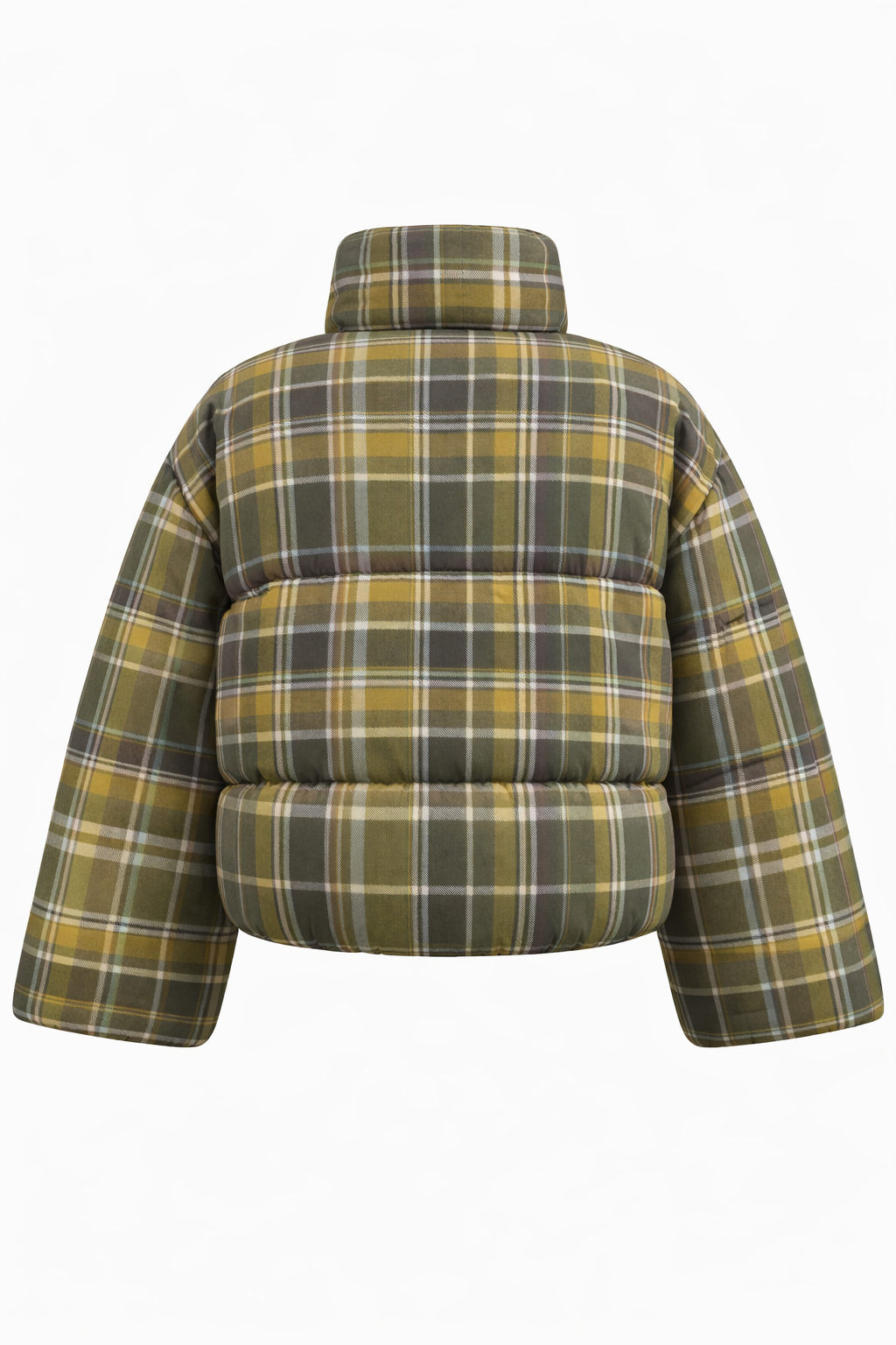Forest Check Puffer Jacket