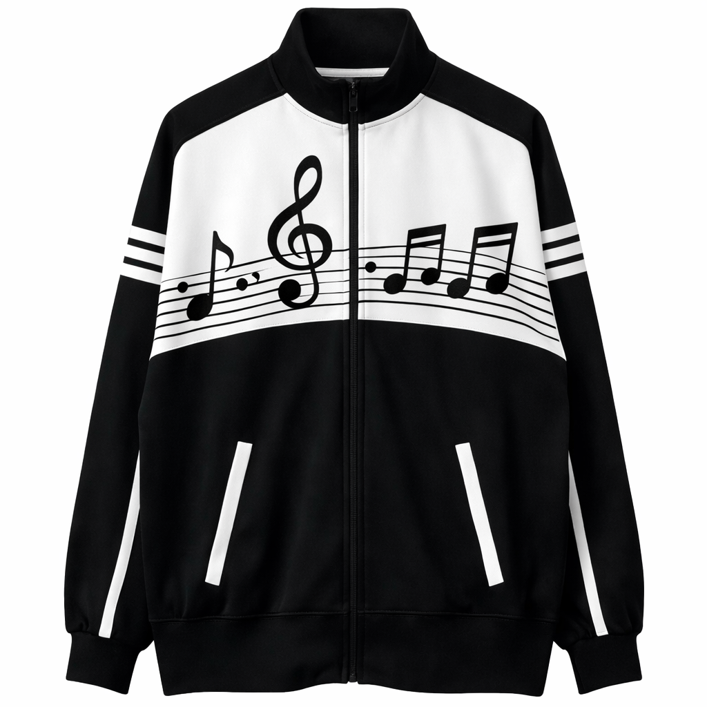 Treble Vibes Track Hoodie