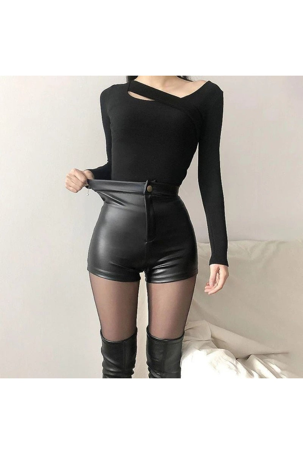 Y2k Aesthetic Bodycon Shorts