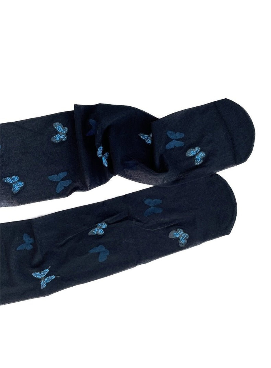 Y2k Aesthetic Butterfly Ultra-Thin Tights
