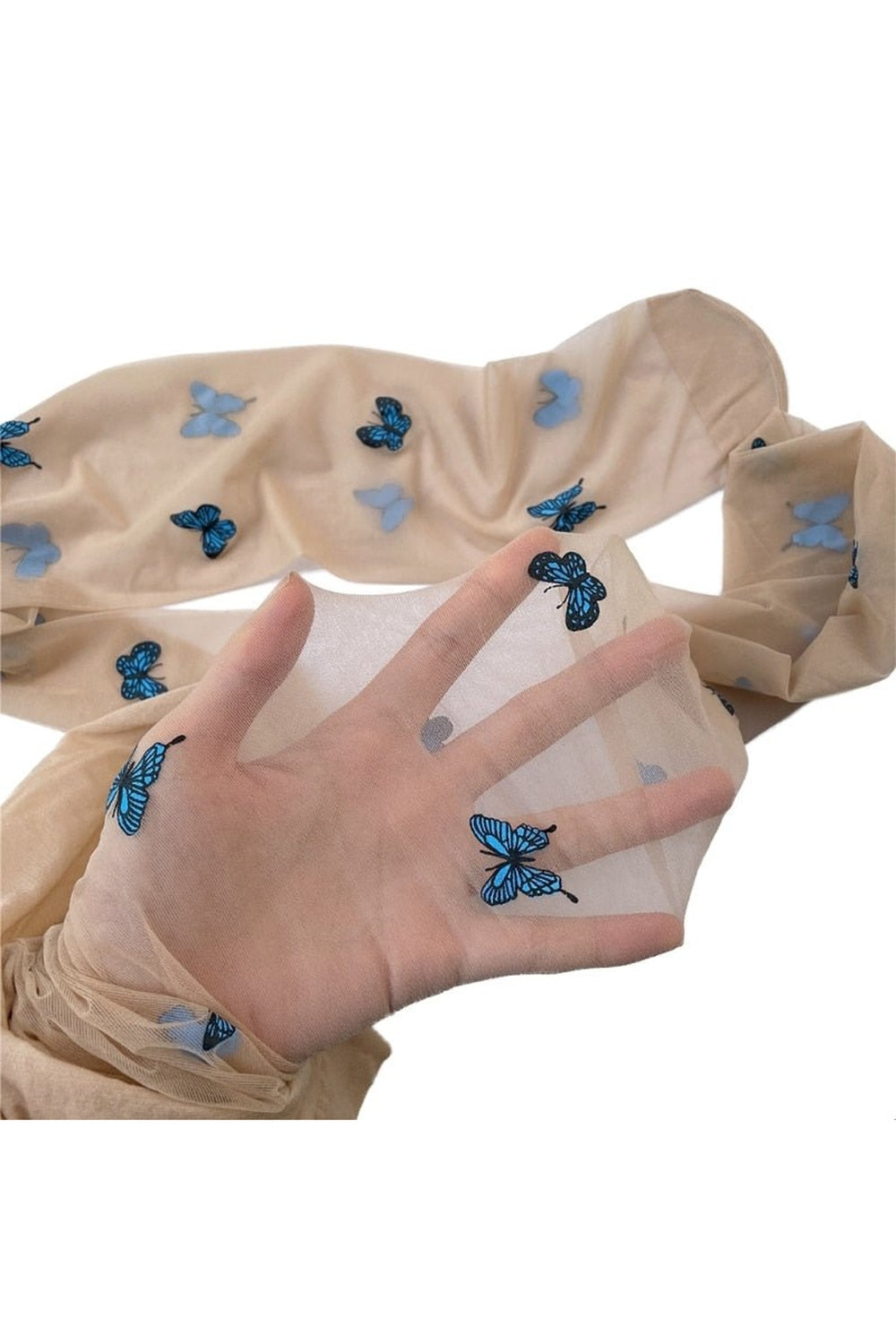 Y2k Aesthetic Butterfly Ultra-Thin Tights