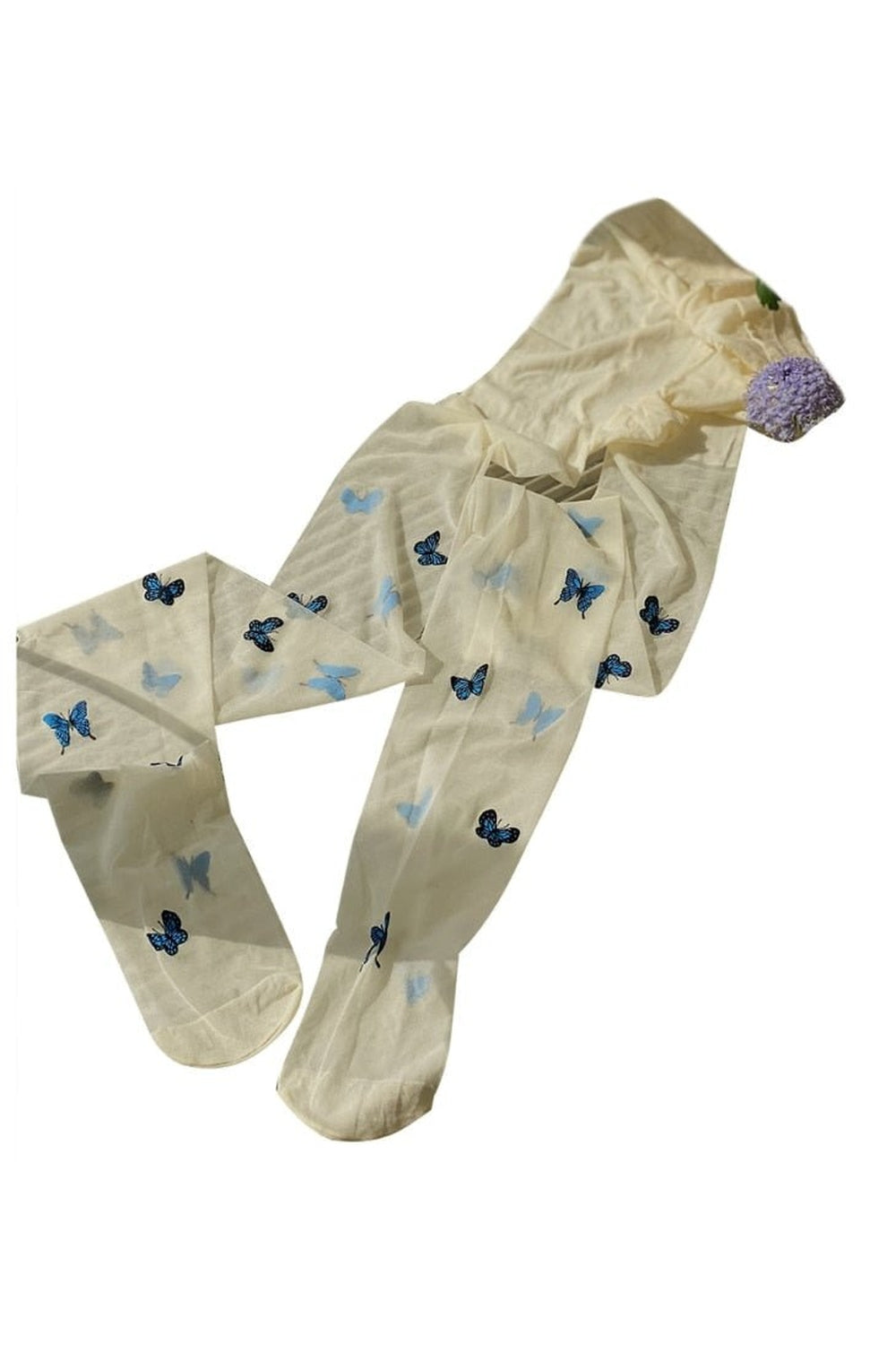 Y2k Aesthetic Butterfly Ultra-Thin Tights