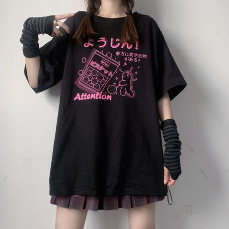 Aesthetic Gothic Punk T-Shirt - T-shirts