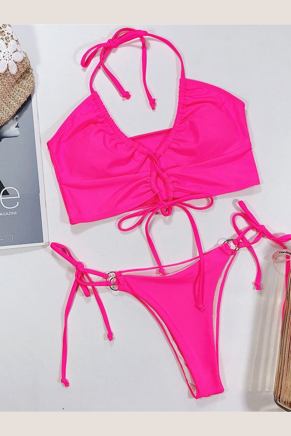 Y2k Aesthetic Leopard Swimsuit