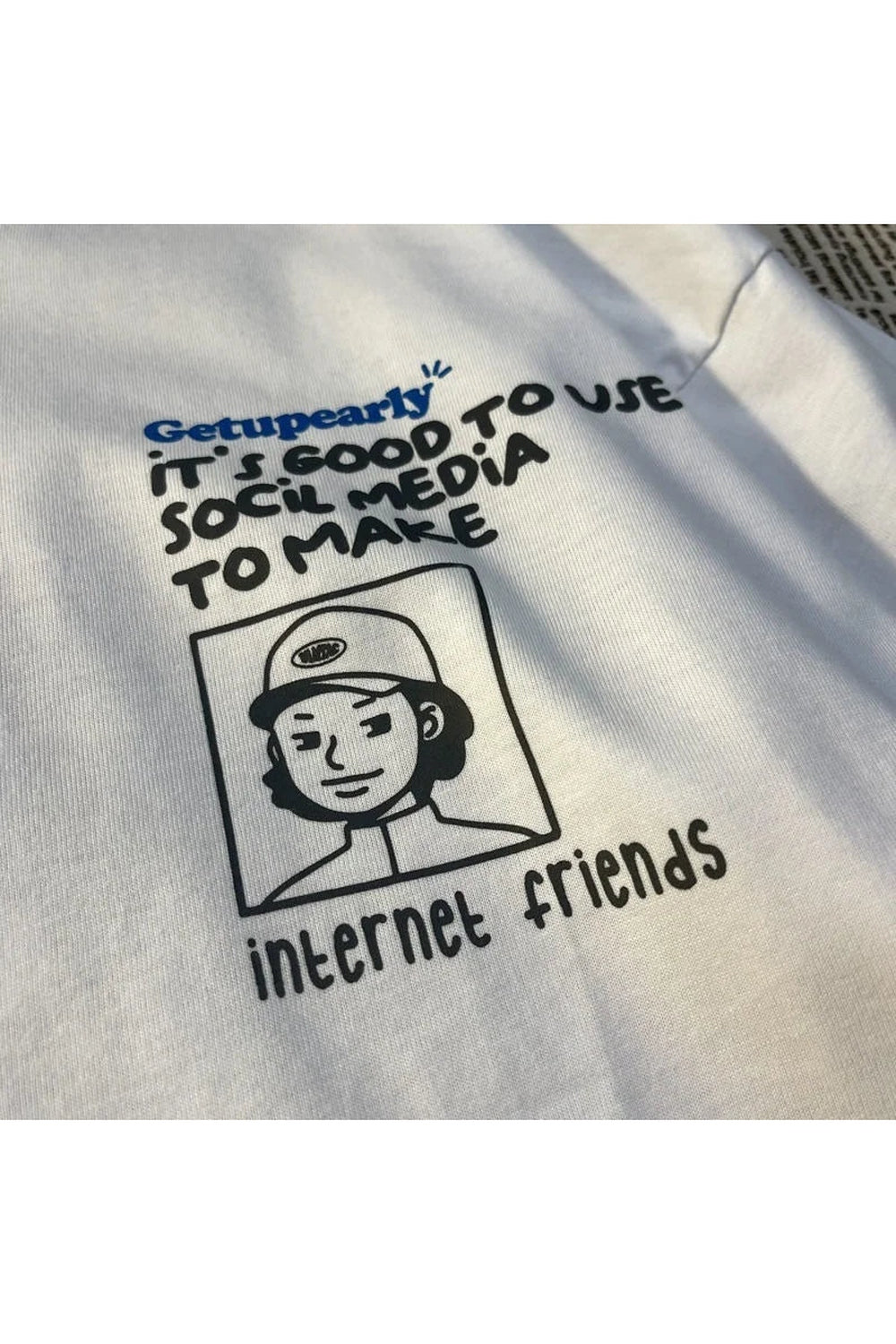 Y2k Aesthetic Letter Print T-shirt