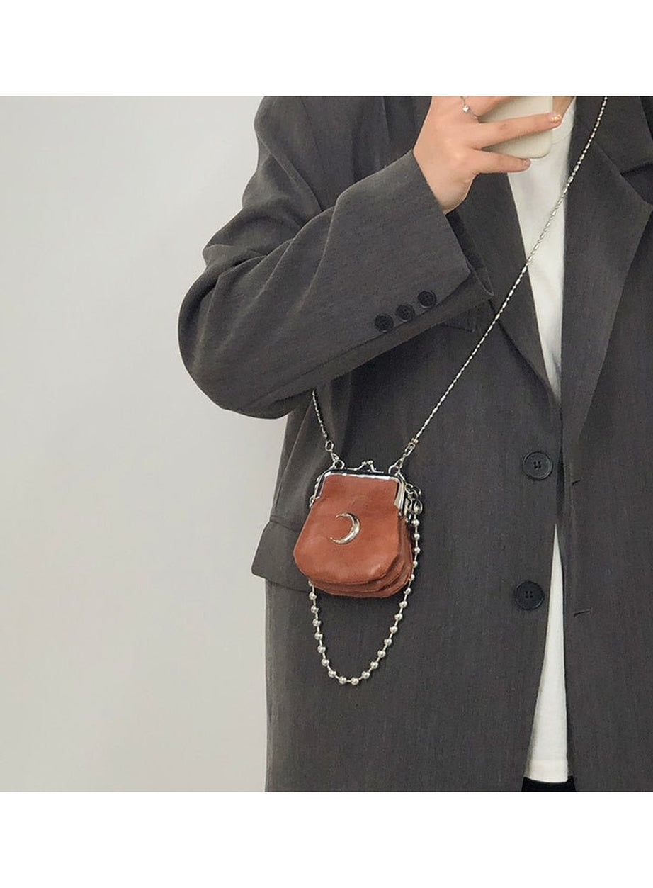 Y2k Aesthetic Moon Small Shoulder Bag