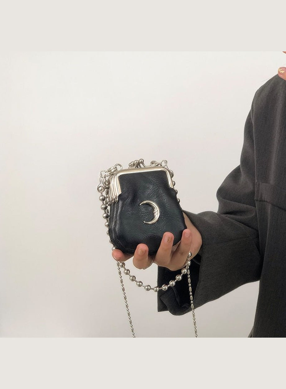 Y2k Aesthetic Moon Small Shoulder Bag