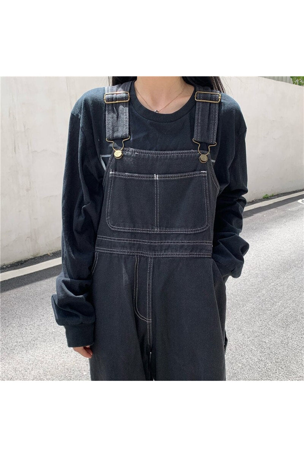 Y2k Aesthetic Oversized Jumpsuit
