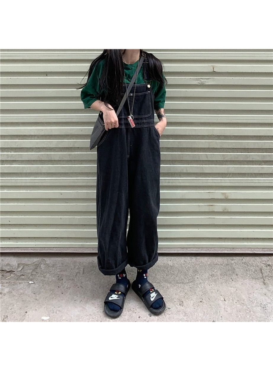 Y2k Aesthetic Oversized Jumpsuit