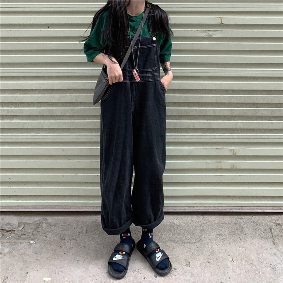 Y2k Aesthetic Oversized Jumpsuit