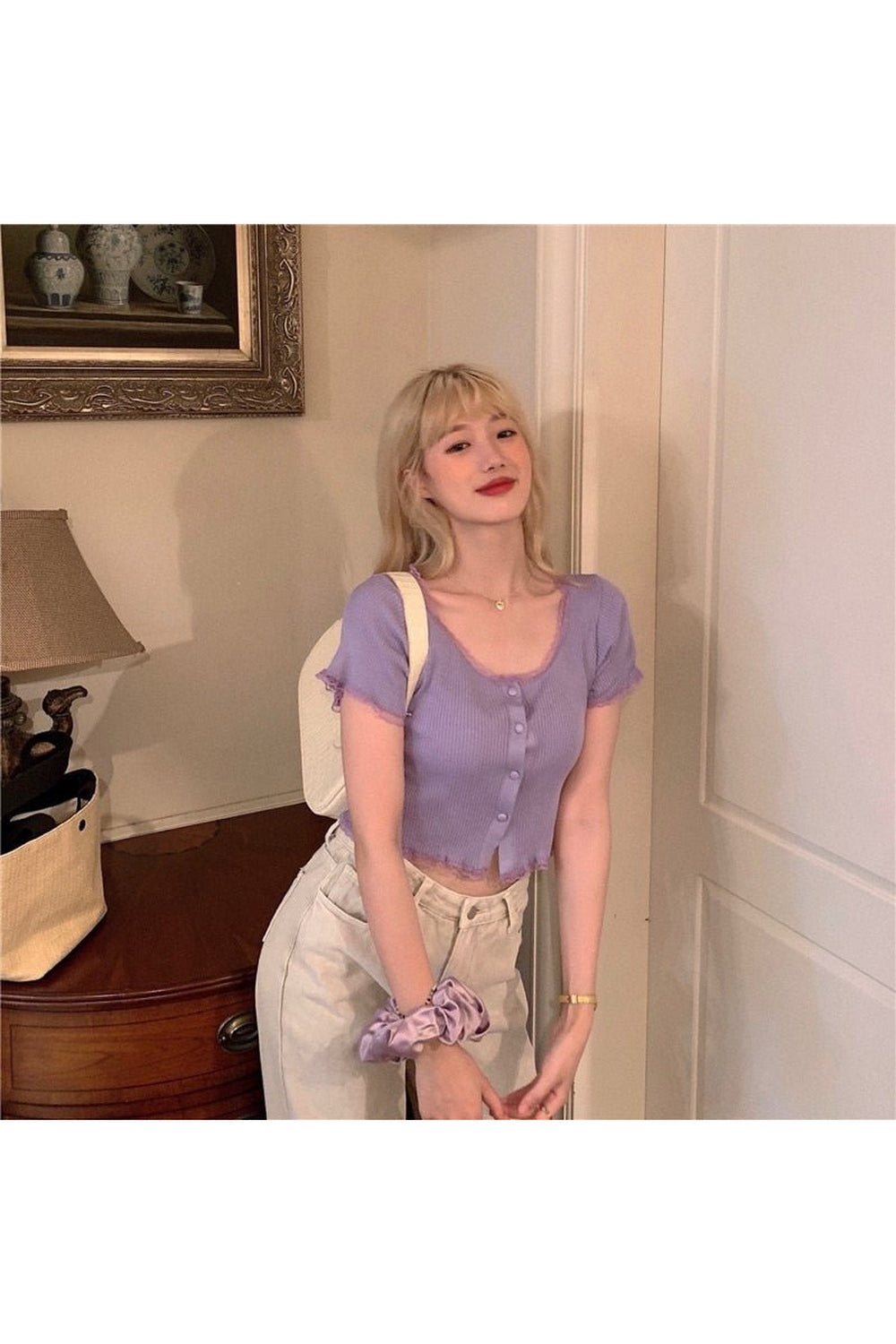 Y2k Aesthetic Pastel Crop Top