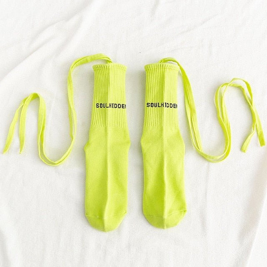 Y2k Aesthetic socks with drawstrings