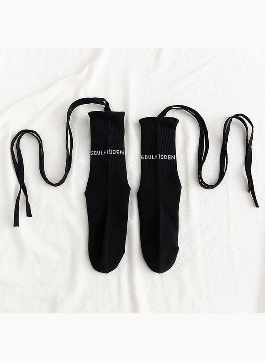 Y2k Aesthetic socks with drawstrings