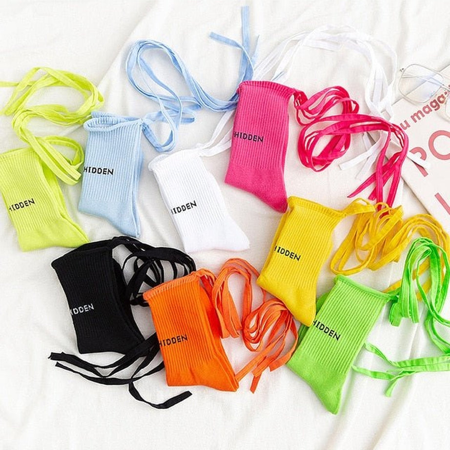 Y2k Aesthetic socks with drawstrings