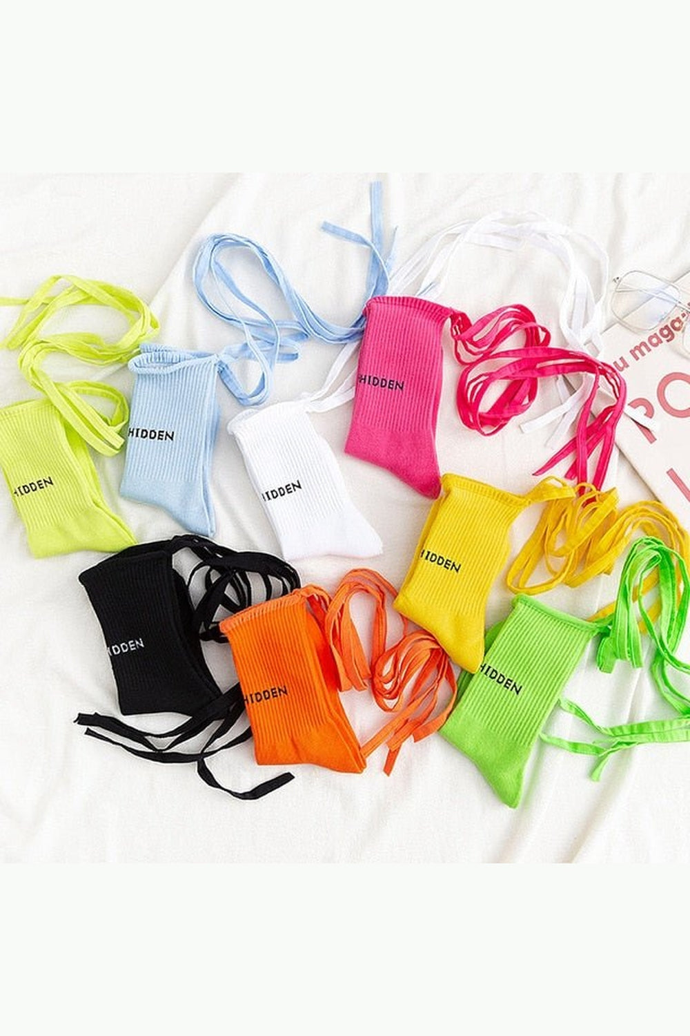 Y2k Aesthetic socks with drawstrings