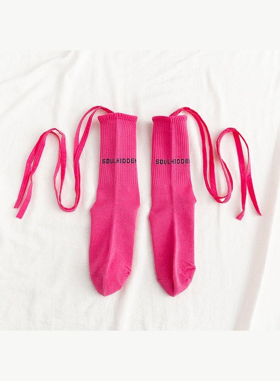 Y2k Aesthetic socks with drawstrings