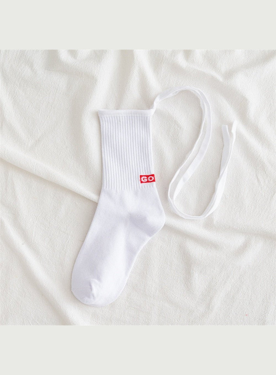 Y2k Aesthetic socks with drawstrings