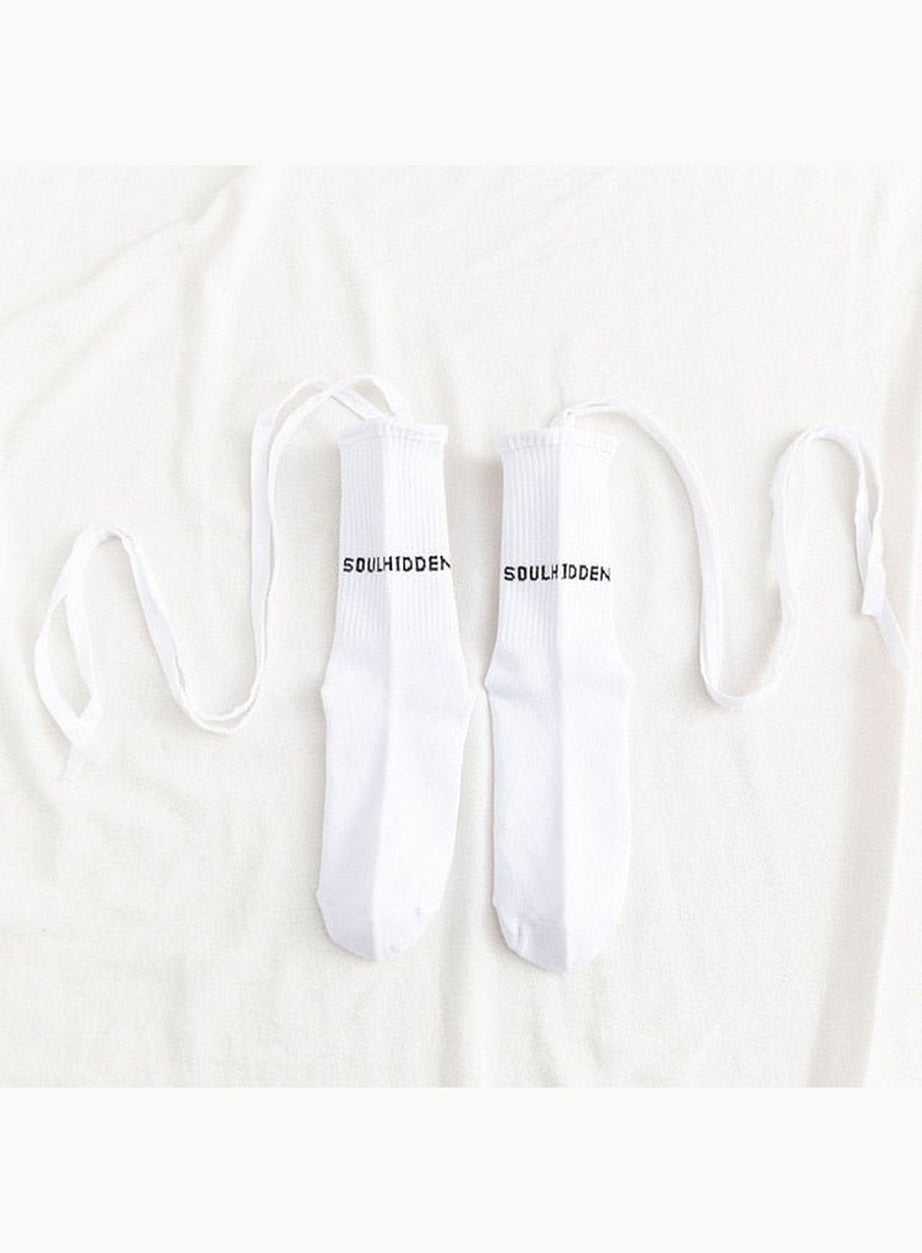 Y2k Aesthetic socks with drawstrings