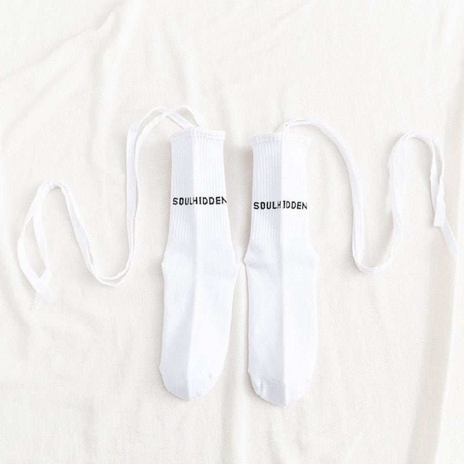 Y2k Aesthetic socks with drawstrings